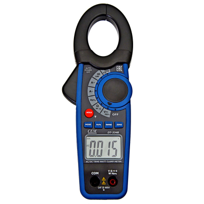 DT-3348 Клещи электроизмерительные, ваттметр