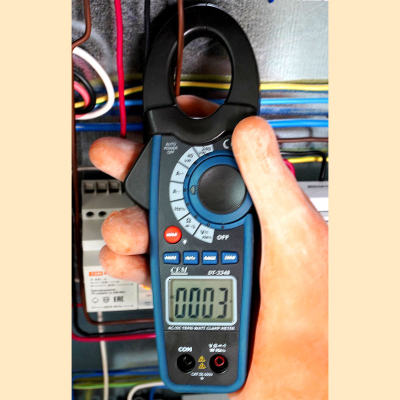 DT-3348 Клещи электроизмерительные, ваттметр
