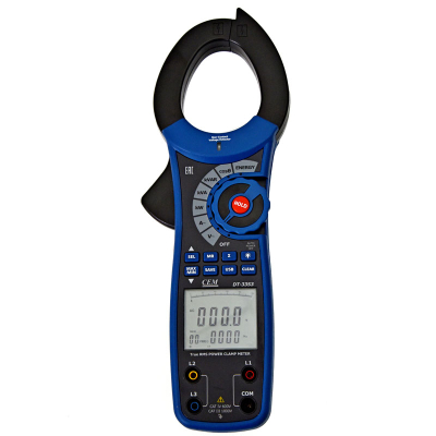 DT-3353 Клещи электроизмерительные, ваттметр