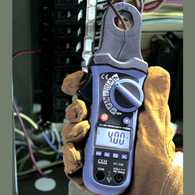 DT-338 Клещи электроизмерительные