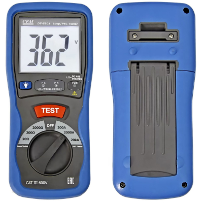 DT-5301 измеритель сопротивления петли фаза-нуль