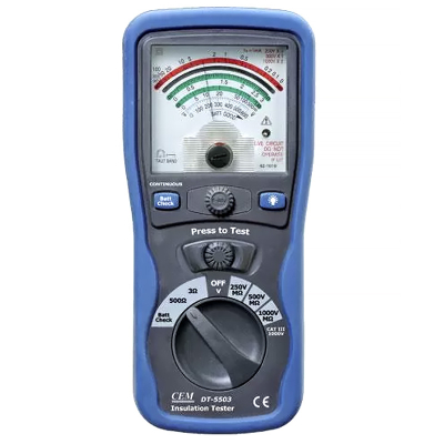 DT-5503 Аналоговый мегаомметр