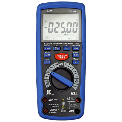 CEM DT-9985 Мегаомметр-мультиметр цифровой