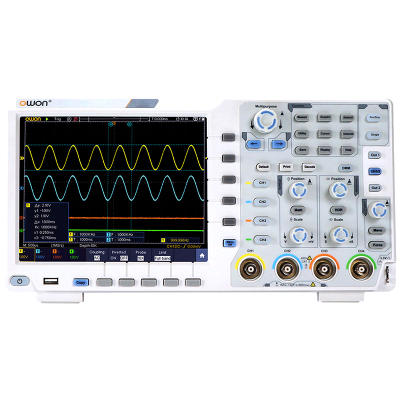 OWON XDS3000-E Series 4CH 8 / 14bit Touchscreen Digital Oscilloscope