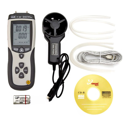 DT-8897 Анемометр - дифференциальный манометр